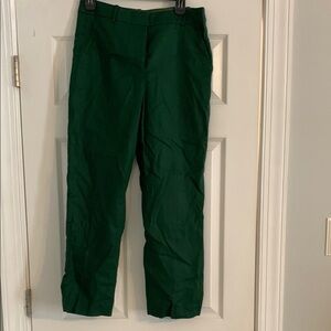 Green Linen Pants